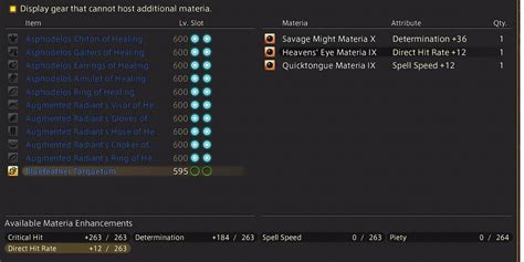 ff14 overmelding|ff14 materia melding quest.
